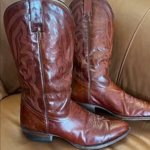 ROPER MENS Cowboy Western All Leather Boots Handmade in Mexico Size 13D